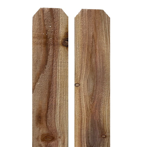 Cedar Wood Fence Picket 5/8" x 5-1/2" x 4'