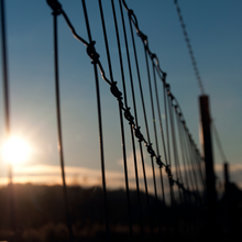 2-1/2" x 1-5/8" Steel Vertical 3 Strand Barb Wire Arm for Chain Link Fences