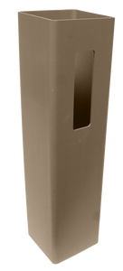 4" X 4" X 6' Khaki End Post For Vinyl Fences