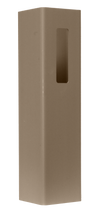 4" X 4" X 6' Khaki End Post For Vinyl Fences