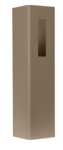 Khaki End Post 5" x 5" x 8' For Vinyl Fences