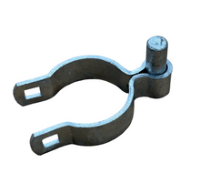 Anti-Climb Temporary Fence Panel - 6'6" Tall x 11'6" Wide: Single Swing Man Gate Kit