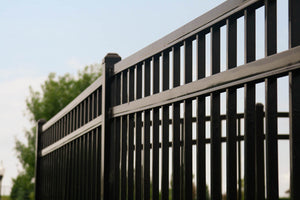 [350' Length] 5' Ornamental Flat Top Complete Fence Package